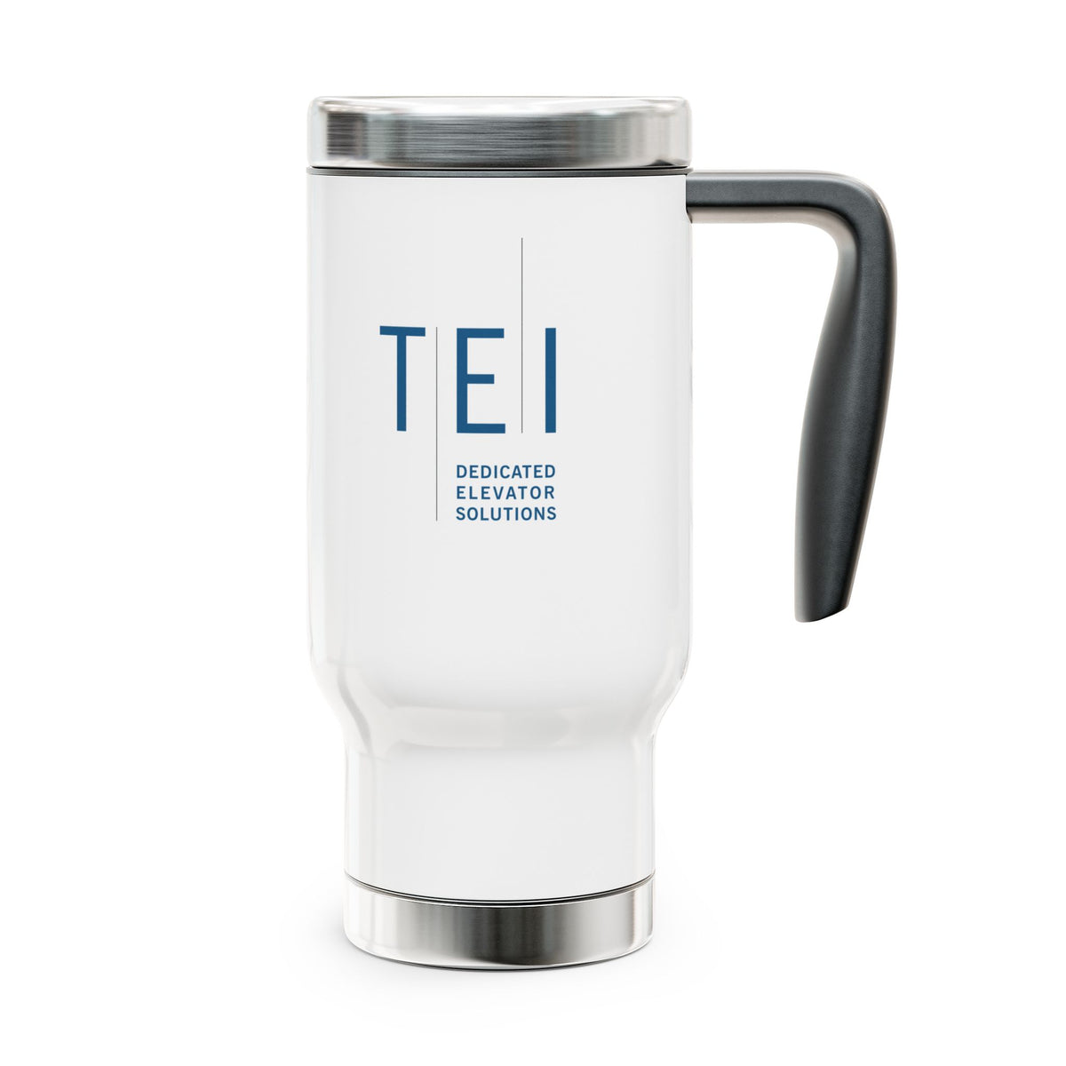 Stainless Steel Travel Mug with Handle, 14oz