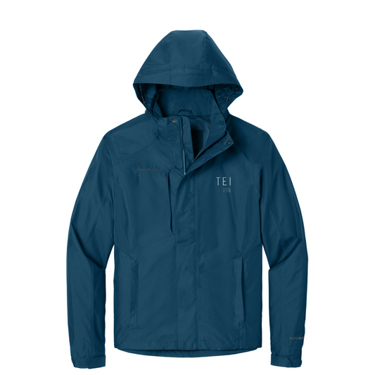 Eddie Bauer Rain Jacket — Deep Sea Blue/ Dark Adriatic